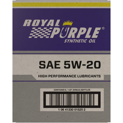 Royal Purple Premium Synthetic High Performance Multi-Grade 5W20 Motor Oil - 1 Quart