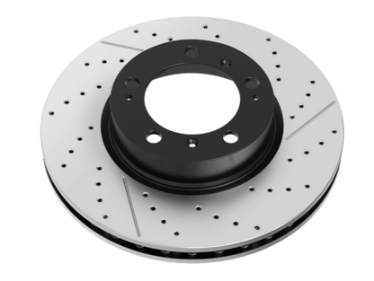 DBA 13-17 Mercedes-Benz S400 Hybrid (W222) Street Series OE Drilled Front Brake Rotor