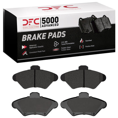 DFC 93-97 Ford Thunderbird Front 5000 Advanced Low Metallic Brake Pads