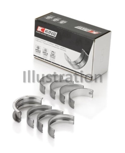 King Engine Bearings Chrysler Caravan 201Ci V6 Ohv (Size +0.25mm) Main Bearing Set