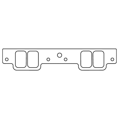 Cometic Gasket Cometic Chevy Gen-1 Small Block V8 .039in Fiber Intake Manifold Gasket Set - Brodix GB 2000 Heads