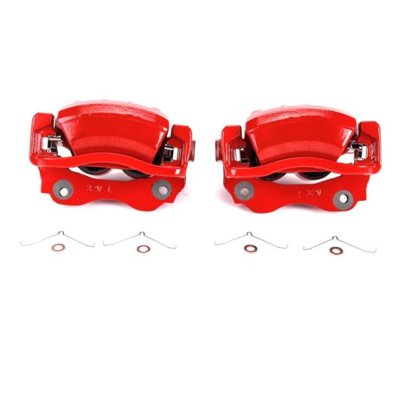 PowerStop Power Stop 01-05 Lexus IS300 Front Red Calipers w/Brackets - Pair