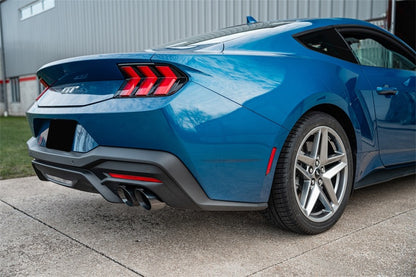 CORSA Performance Corsa 2024+ Ford Mustang V8 5.0L 3in Axle-Back Exhaust System w/ Twin 4in Black Pro-Series Tips