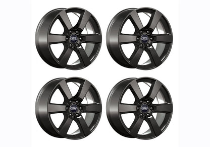 Ford Racing 15-16 F-150 20in x 8.5in Wheel Set with TPMS Kit - Matte Black