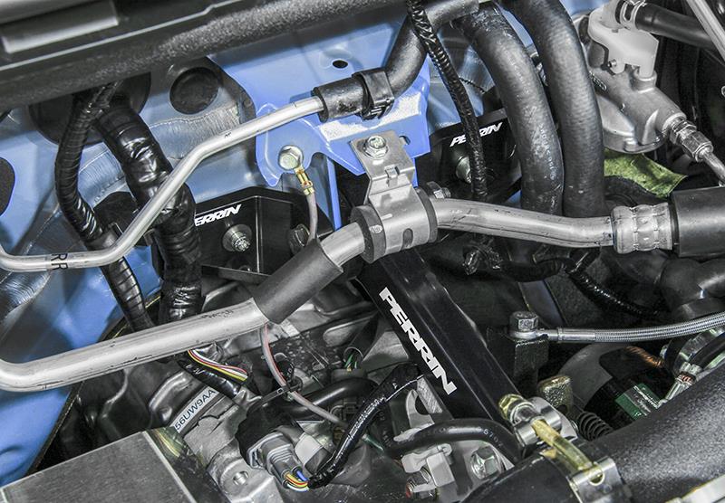 Perrin Performance PERRIN 15-21 Subaru Impreza/WRX/STI Pitch Stop Mount & Firewall Brace - Black