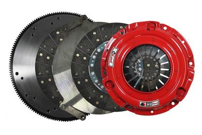 McLeod Racing McLeod RST Twin Clutch Kit Ford Modular Engine 164 Tooth RG / 26 Spline Input Shaft w/Steel Flywheel