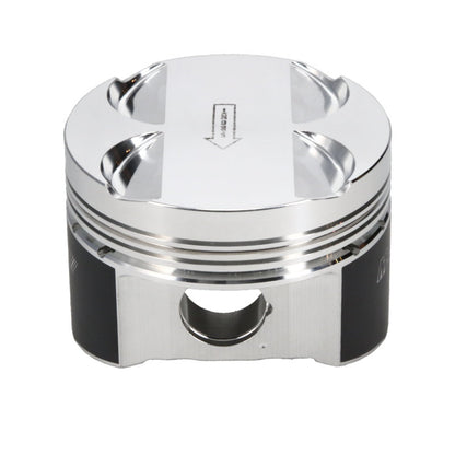 Manley Performance Manley 16+ Nissan VR30DDTT 86mm Bore Grade 2 10:1 CR -3.5cc Dome Flat Top Piston w/ Rings (SINGLE)