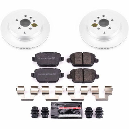 PowerStop Power Stop 08-12 Land Rover LR2 Rear Z23 Coated Brake Kit