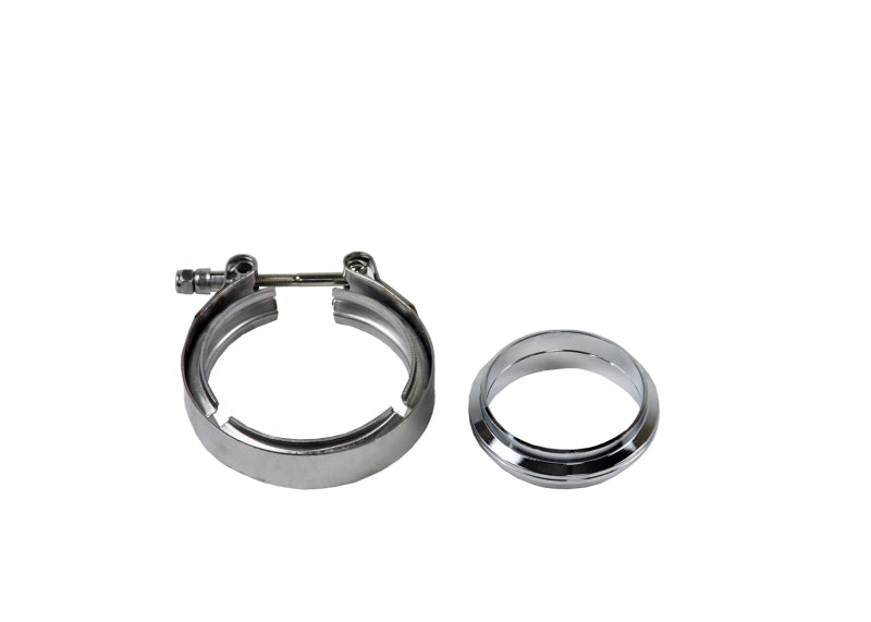 Granatelli Motor Sports Granatelli 3.5in Aluminum Mating Male to Female Flanges w/V-Band/O-Ring Seal