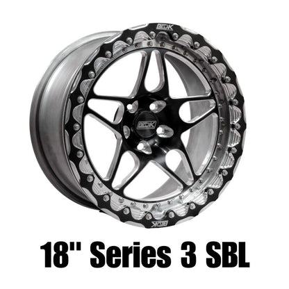 Belak Wheels Belak 18x9 / 5.75in BS / 5x114.3 BP / High Pad / Series 3 Wheel - Non-Beadlock