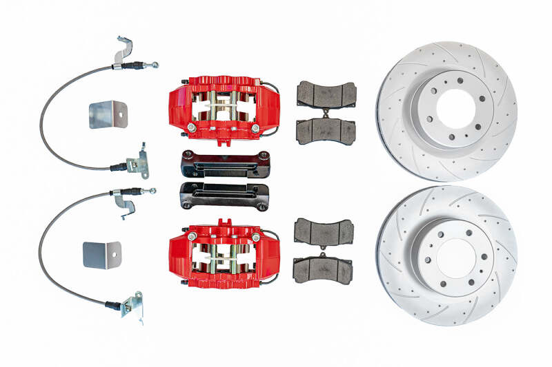 Pedders 2019+ Ford Ranger Front TrakRyder eXtreme Brake Kit