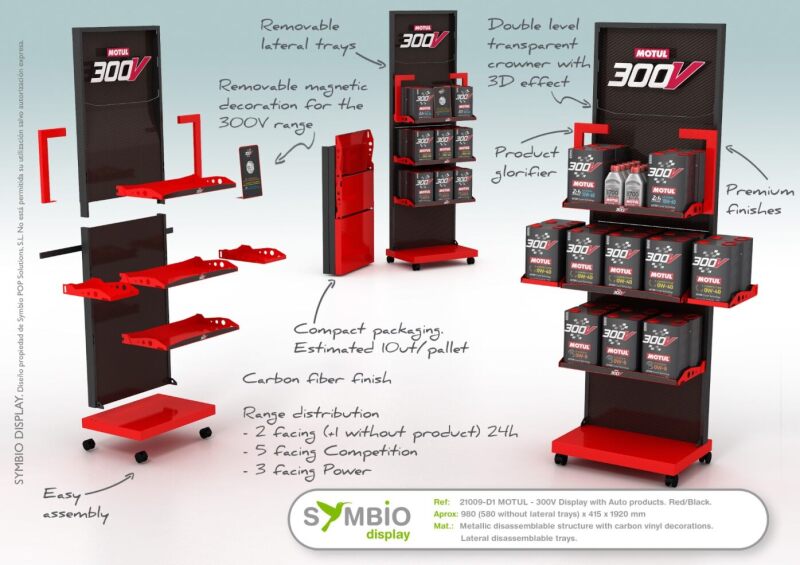 Promotional Motul 300V Rack