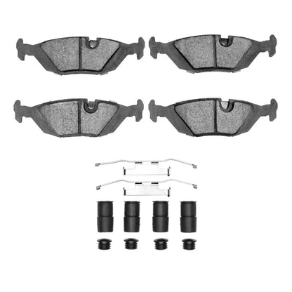 R1 Concepts R1 81-91 BMW M5 Rear Performance Sport Pads & Hardware Kit