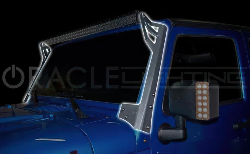 ORACLE Lighting Oracle Jeep JK Upper Windshield Brackets/Light Combo