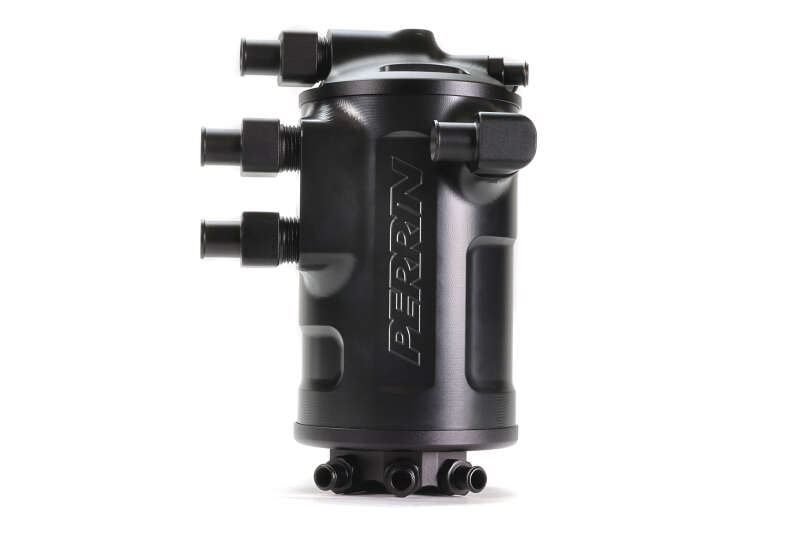 Perrin Performance PERRIN 02-21 Subaru WRX / 04-21 STI Air Oil Separator - Black