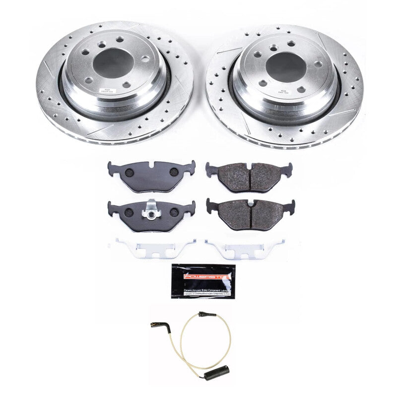 PowerStop Power Stop 97-03 BMW 540i Rear Track Day Brake Kit