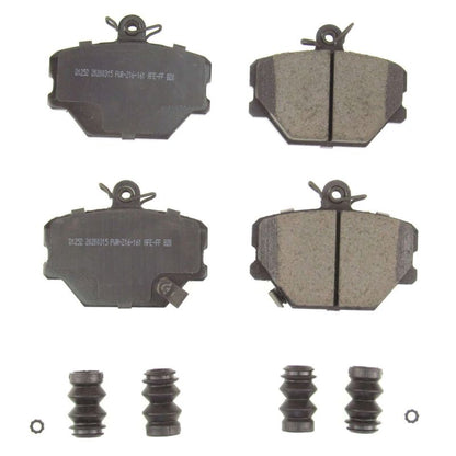PowerStop Power Stop 05-16 Smart Fortwo Front Z17 Evolution Ceramic Brake Pads w/Hardware