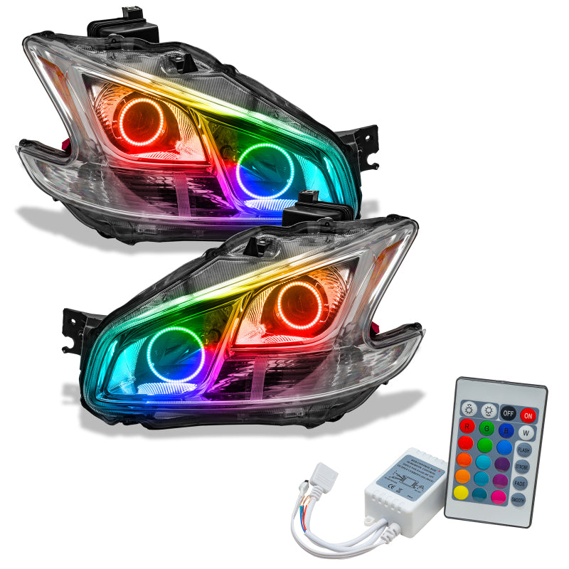 ORACLE Lighting Oracle 09-13 Nissan Maxima SMD HL (Non-HID)-Chrome - ColorSHIFT w/ Simple Controller
