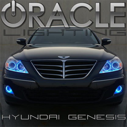ORACLE Lighting Oracle Hyundai Genesis 09-10 Halo Kit - ColorSHIFT w/ BC1 Controller