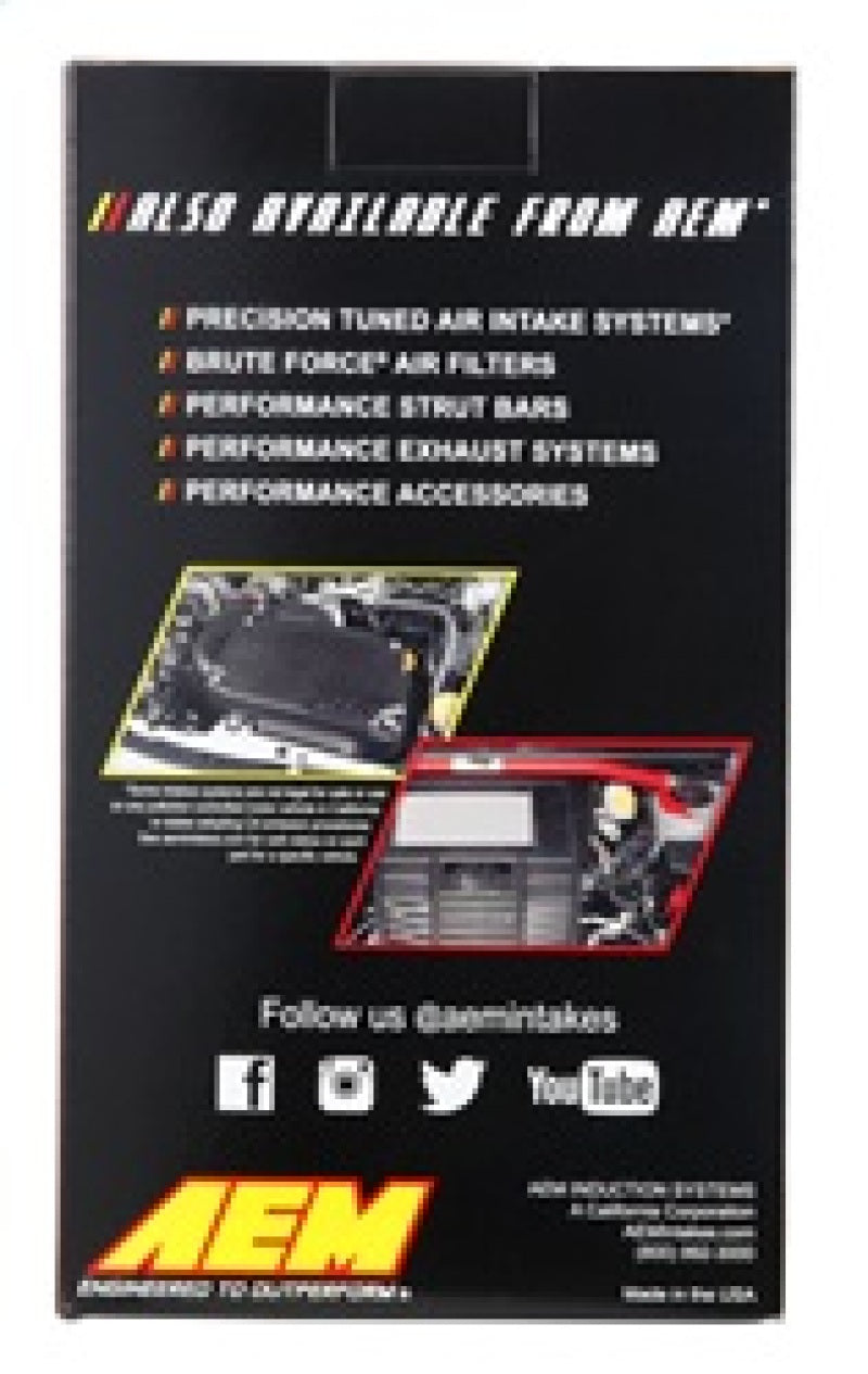 AEM Induction AEM Dryflow 4in x 7in Dryflow