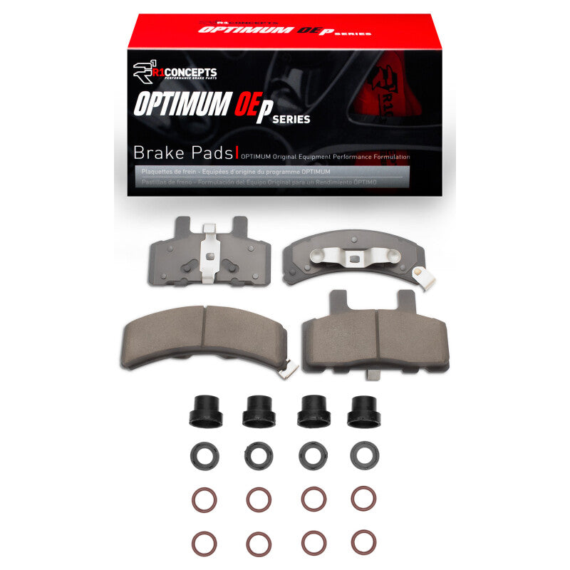 R1 Concepts R1 88-02 Cadillac Escalade Front Optimum OE Pads & Hardware Kit