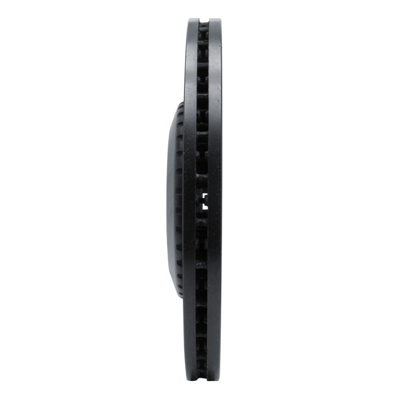 R1 Concepts R1 21-25 Jaguar F-Pace Front Left Drilled & Slotted Black Brake Rotor