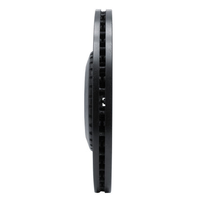 R1 Concepts R1 21-25 Jaguar F-Pace Front Left Drilled & Slotted Black Brake Rotor