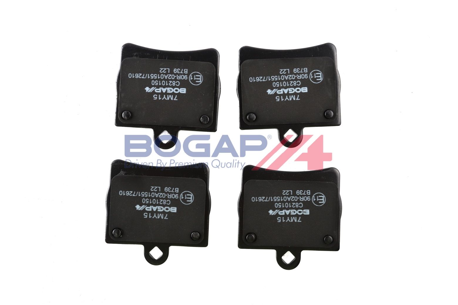 BOGAP C8210150 Brake Pad Set, Disc Brake