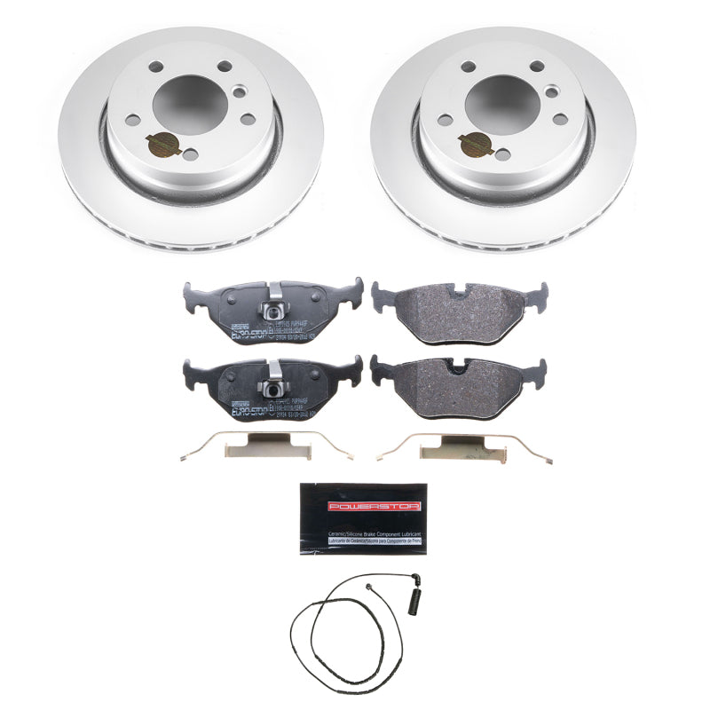 PowerStop Power Stop 2000 BMW 323Ci Rear Euro-Stop Brake Kit