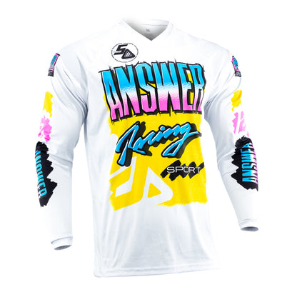 Answer 26 LE Syncron Artifacts Jersey 50 Years Neon Yellow/White/Blue - Medium
