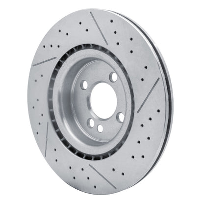 DFC 09-14 Mini Cooper (Excl Clubman) Front Drilled and Slotted Brake Rotor