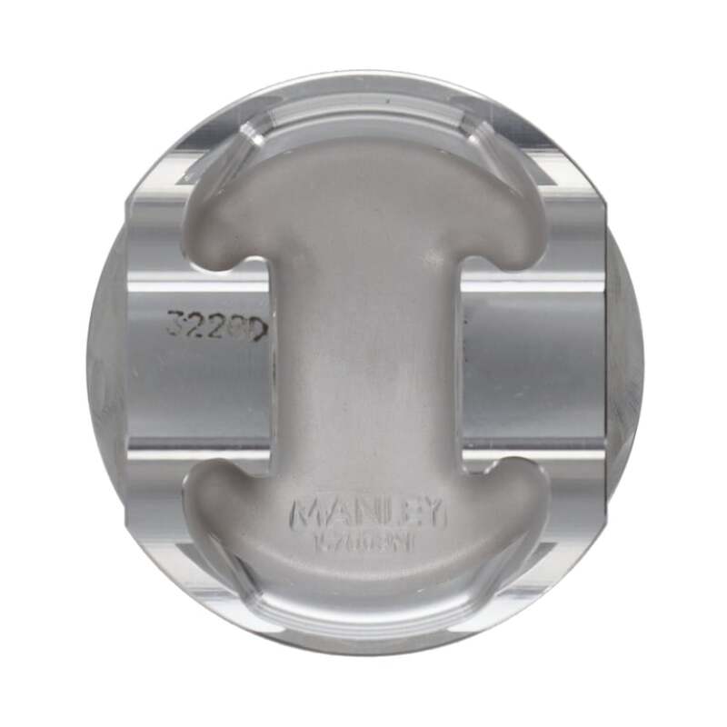 Manley Performance Manley 98+ Subaru WRX (EJ205) STD Stroke 93mm +1mm Bore 8.5:1 Dish Piston Set with Rings