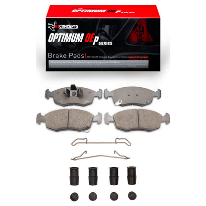 R1 Concepts R1 12-19 Fiat 500 (USA/Canada) Front Optimum OE Pads & Hardware Kit