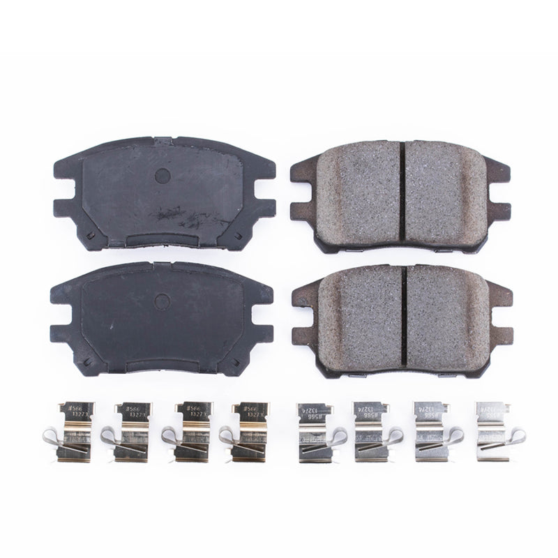 PowerStop Power Stop 02-03 Lexus RX300 Front Z17 Evolution Ceramic Brake Pads w/Hardware