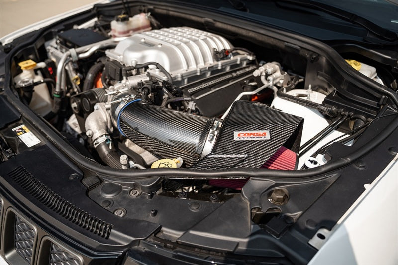 CORSA Performance Corsa 20-25 Dodge Durango SRT Hellcat Carbon Fiber Air Intake w/ DryTech 3D No Oil Filter