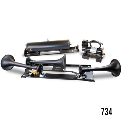 Kleinn Air Horns Kleinn 17-22 Ford F-250/ F-350/ F-450 Onboard Air System w/ Model 730 Horns