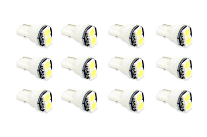 Diode Dynamics 194 LED Bulb SMD2 LED - Cool - White Set of 12