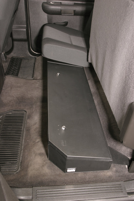 Tuffy Products Tuffy Chevrolet Silverado & Gmc Sierra Underseat Lockbox Full Length W/ Keyed Lock For