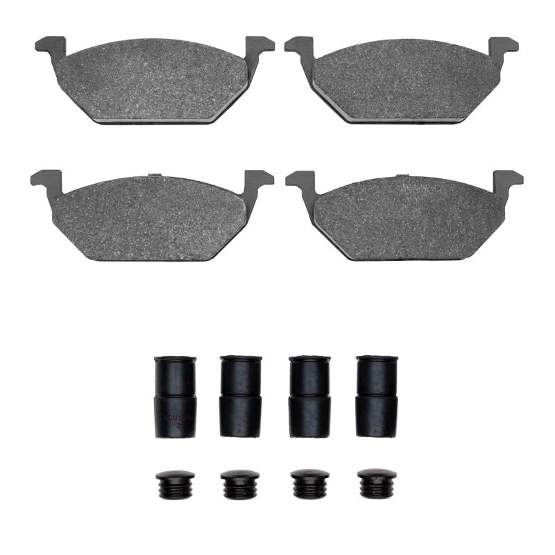 R1 Concepts R1 98-17 Volkswagen Jetta Clasico (Mexico) Front Euro Ceramic Pads & Hardware Kit