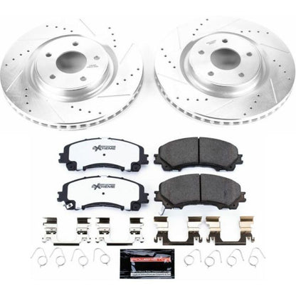 PowerStop Power Stop 14-19 Nissan Rogue Front Z26 Street Warrior Brake Kit