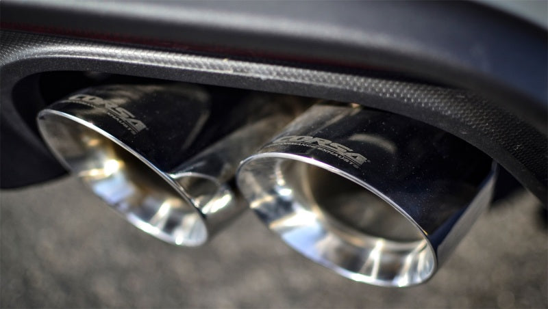 CORSA Performance Corsa 2018-2023 Ford Mustang GT Fastback 5.0L 3in Sport Axle-Back Exhaust w/ 4in Polished Tips