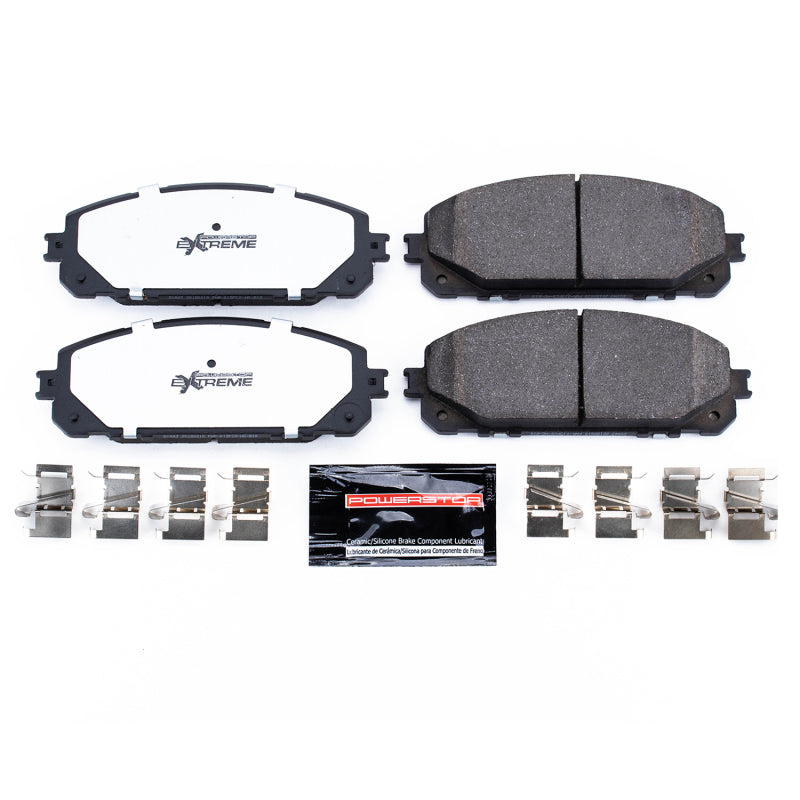 PowerStop Power Stop 14-19 Jeep Cherokee Front Z36 Truck & Tow Brake Pads w/Hardware