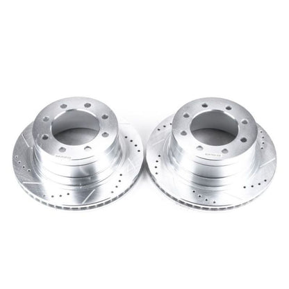 PowerStop Power Stop 06-08 Dodge Ram 1500 Rear Evolution Drilled & Slotted Rotors - Pair