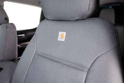 Covercraft 04-08 Ford F-150 XLT Carhartt PrecisionFit Custom Front Row Seat Covers - Gravel