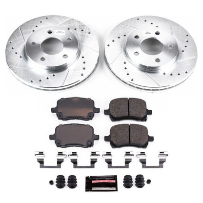 PowerStop Power Stop 04-08 Chevrolet Malibu Front Z23 Evolution Sport Brake Kit