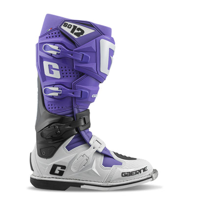 Gaerne SG12 Limited Edition LE Boot Purple/Black/White Size 11