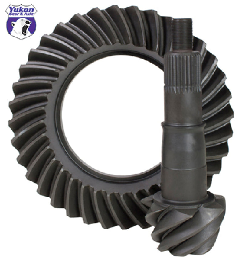 Yukon Gear & Axle Yukon Gear High Performance Gear Set For Ford 8.8in Reverse Rotation in a 4.56 Ratio