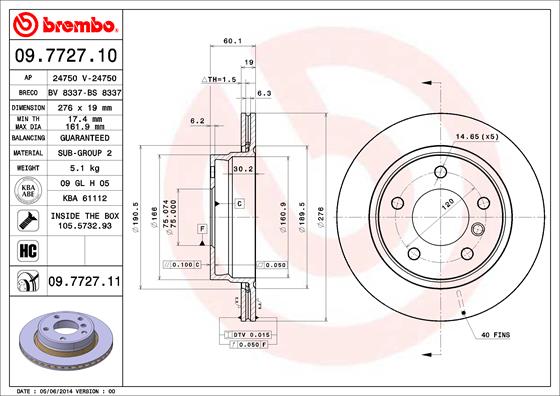 SAF 3434386100 Disc Brake Caliper Repair Kit