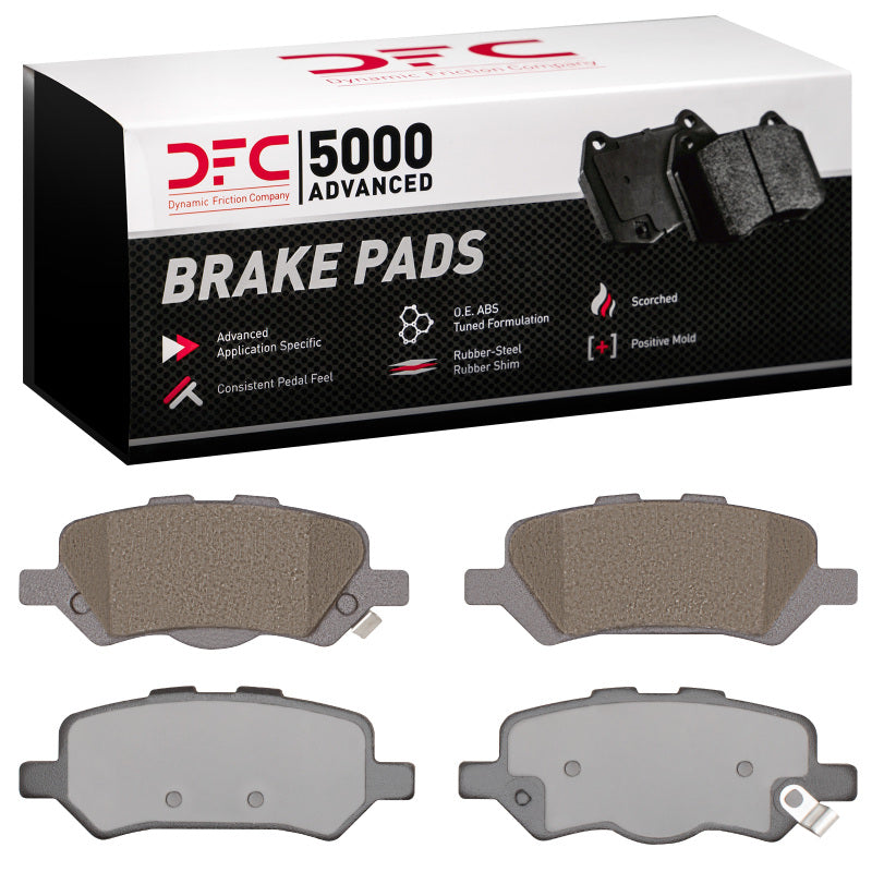 DFC 09-15 Toyota Venza Rear 5000 Advanced Ceramic Brake Pads