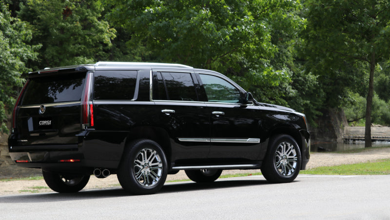 CORSA Performance Corsa 2015-2020 GMC Yukon Denali 6.2L V8 Single Side Exit Cat-Back Exhaust w/ Polished Tips